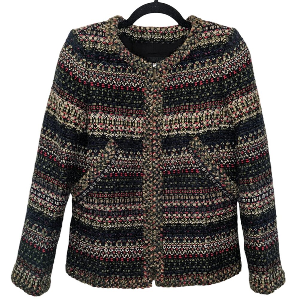 Chanel Pre-Fall 2015 Runway Salzburg Metiers d'Art 15A Tweed Jacket FR36 RARE